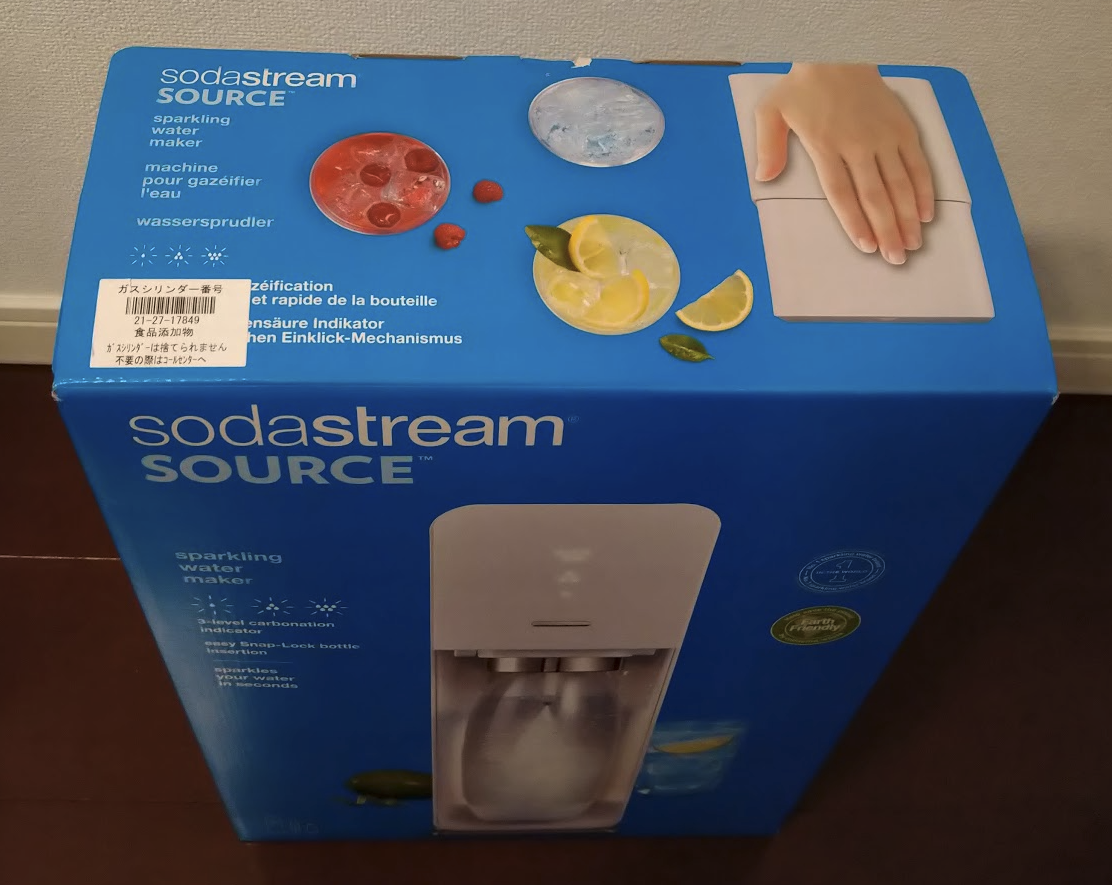 sodastream(ソーダストリーム) Source(ソース)パッケージ
